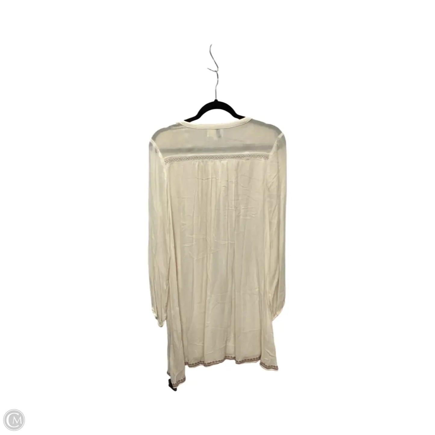 Dress Casual Short By Love In Cream, Size: S