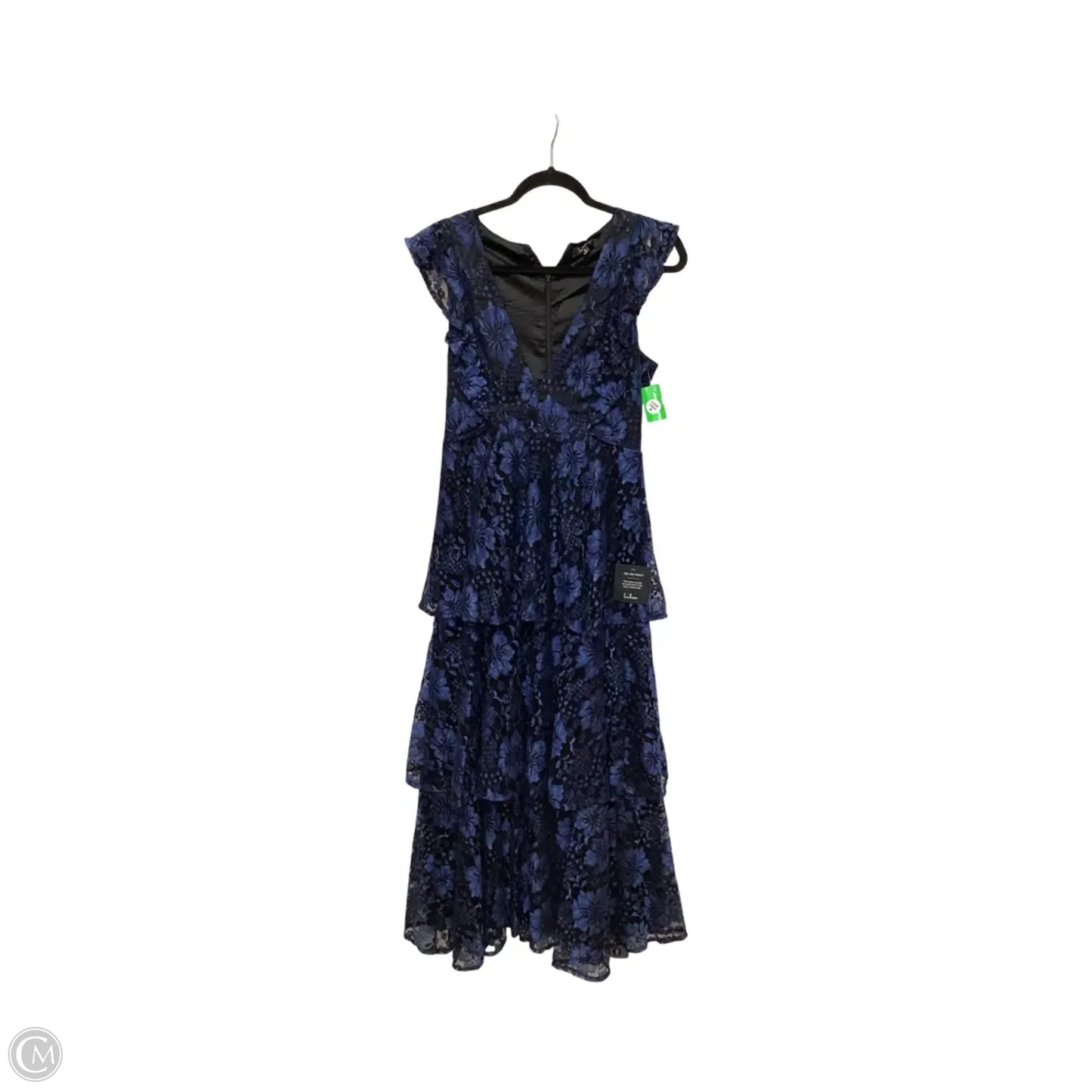 Dress Party Long By Lulus In Blue, Size: M