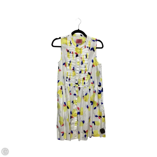 Dress Designer By Kate Spade In White, Size: S