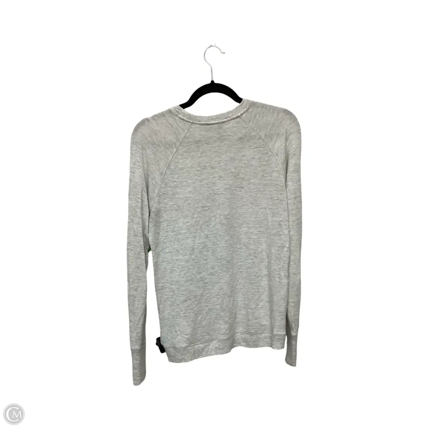 Athletic Top Long Sleeve Crewneck By Athleta In Grey, Size: Xs