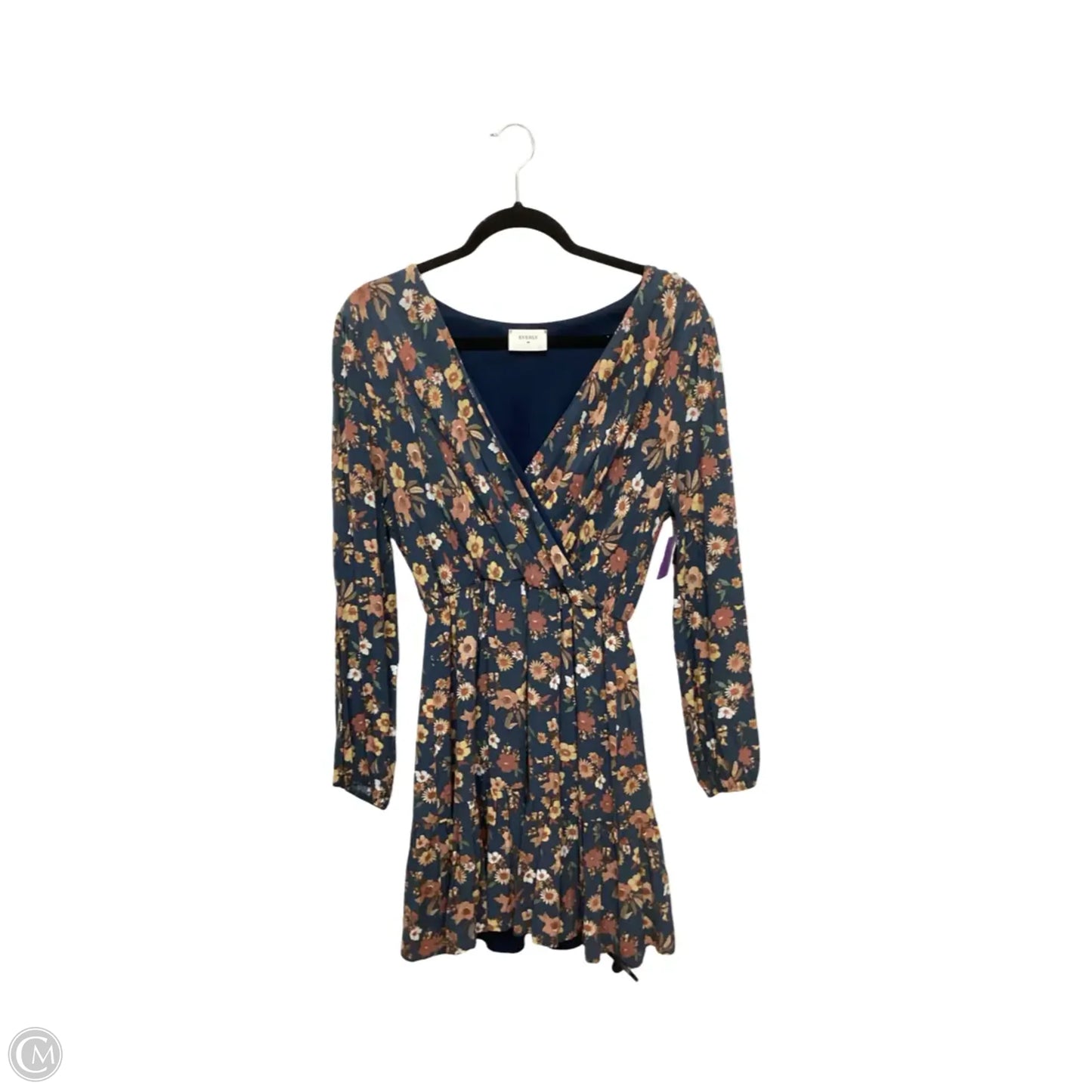Dress Casual Short By Everly In Blue, Size: L