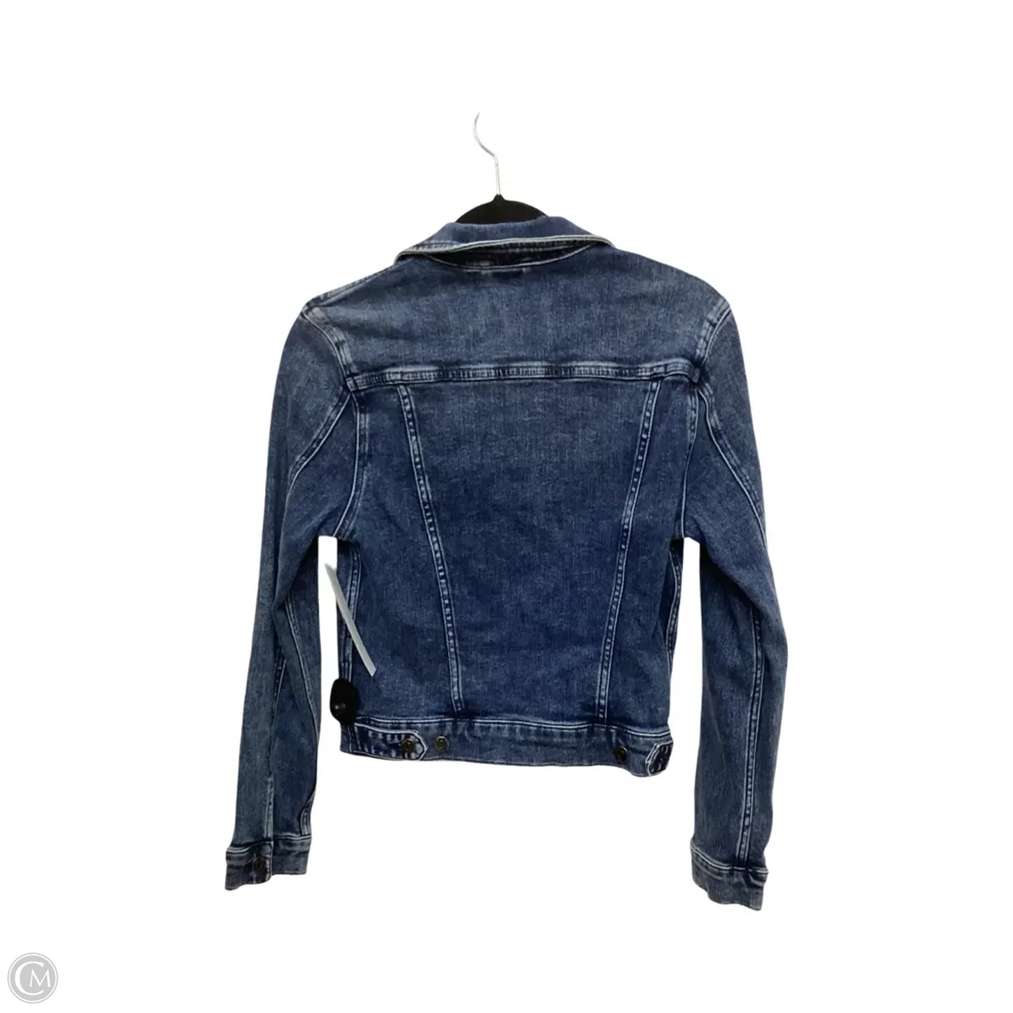 Jacket Denim By Pistola In Blue Denim, Size: S