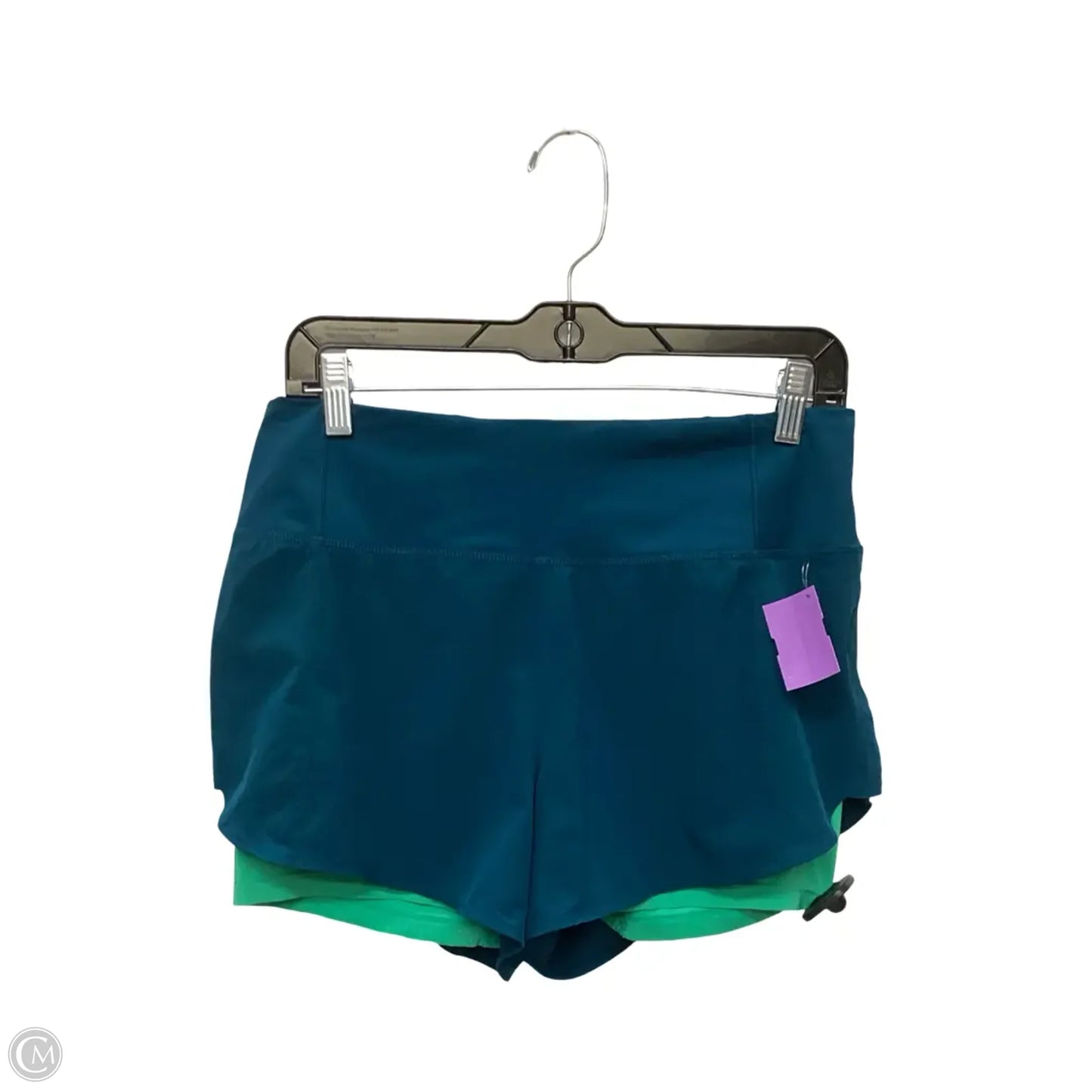 Athletic Shorts By Athleta In Teal, Size: S