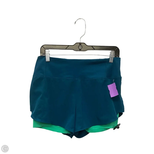 Athletic Shorts By Athleta In Teal, Size: S