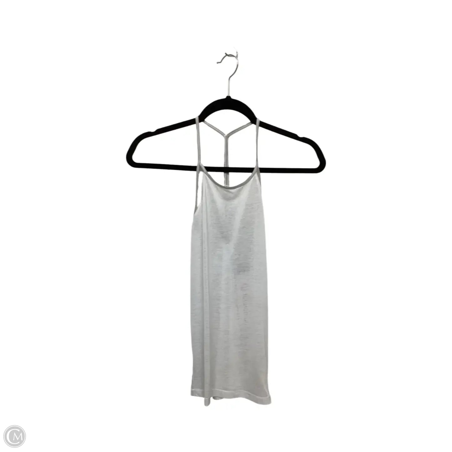Athletic Tank Top By Lululemon In White, Size: 4