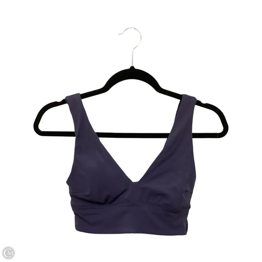 Athletic Bra By Lululemon In Purple, Size: 6