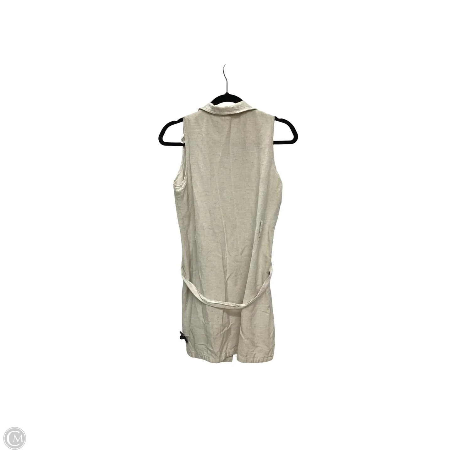 Dress Casual Short By Sim & Sam In Cream, Size: L