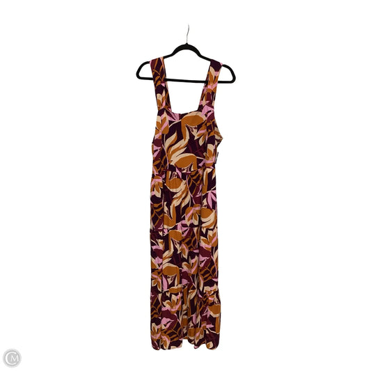 Dress Casual Maxi By Fred David In Multi-colored, Size: 1x