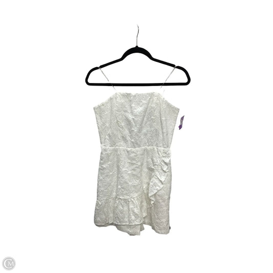Romper By Do + Be In White, Size: M