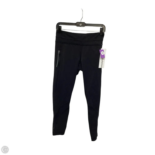 Athletic Leggings By Lululemon In Black, Size: 10