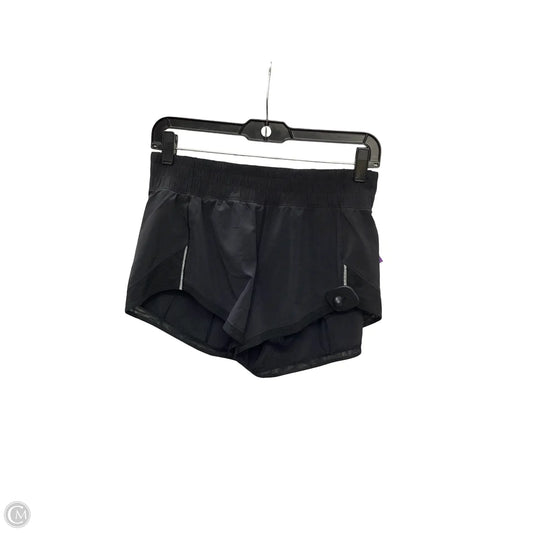 Athletic Shorts By Lululemon In Black, Size: 8
