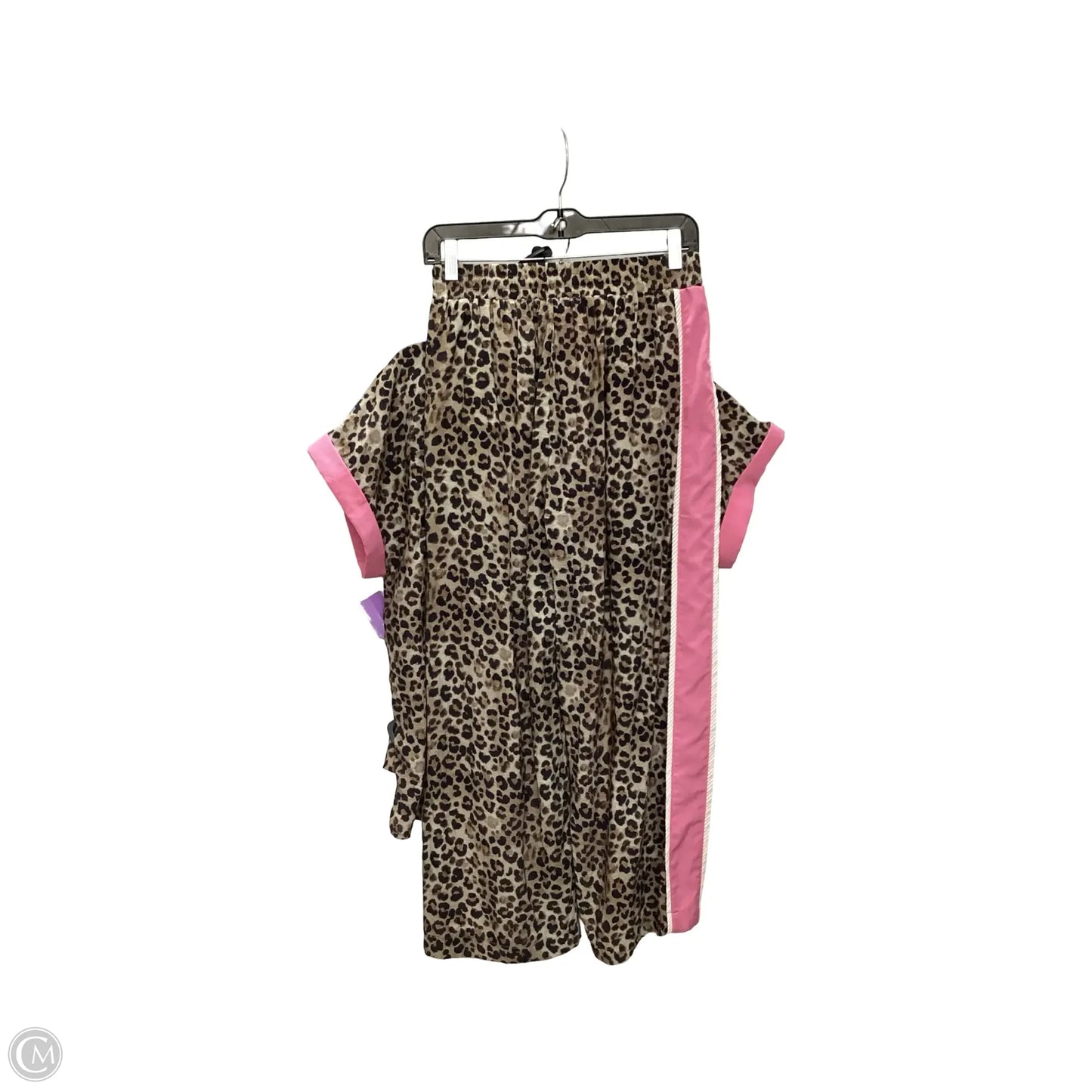 Pants Set 2pc By Entro In Animal Print, Size: S