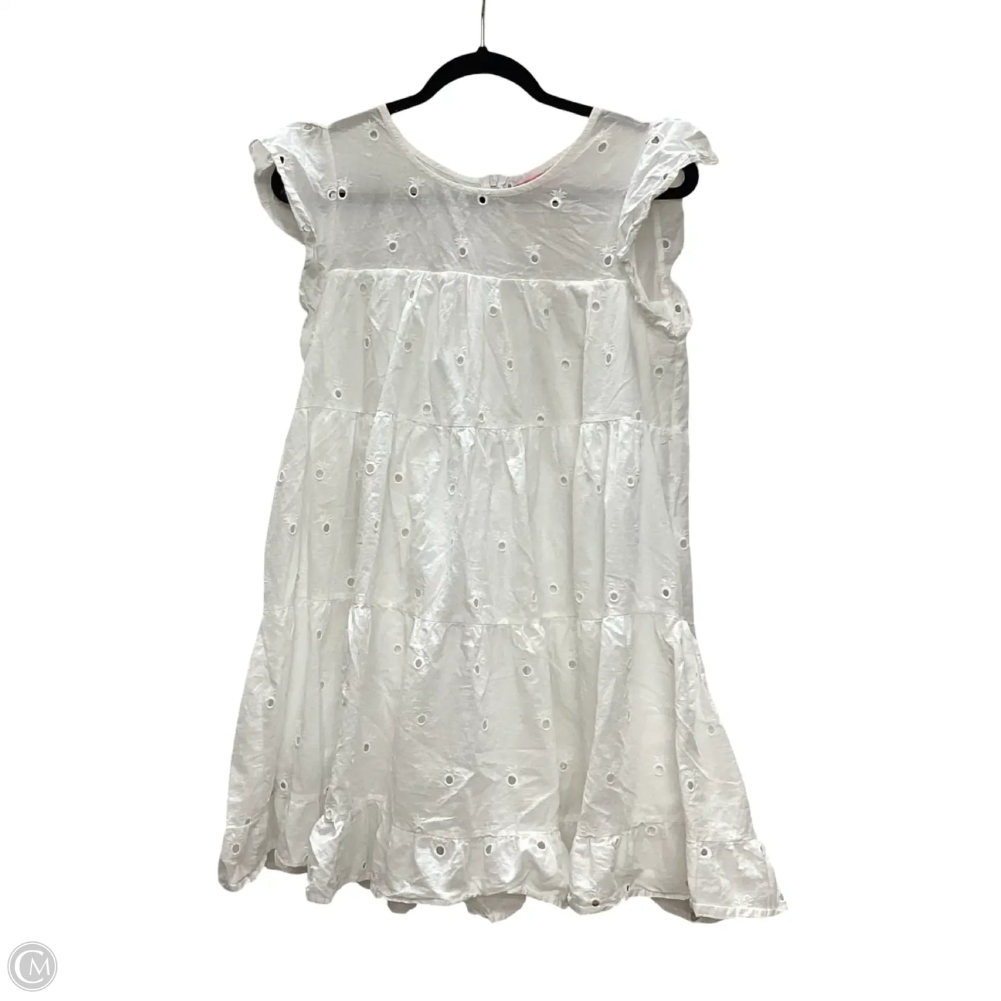 Dress Casual Short By Simply Southern In White, Size: Xxl