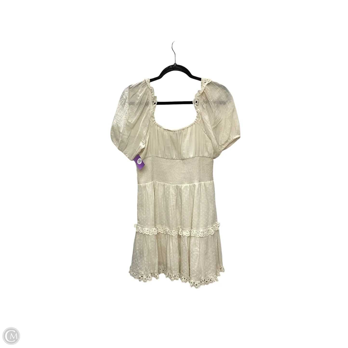 Dress Casual Short By American Eagle In Cream, Size: S