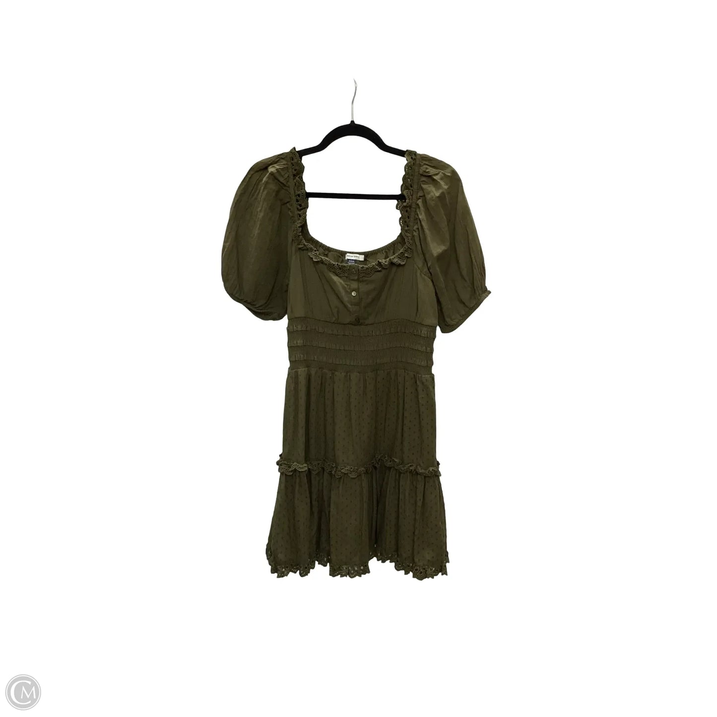 Dress Casual Short By American Eagle In Green, Size: M