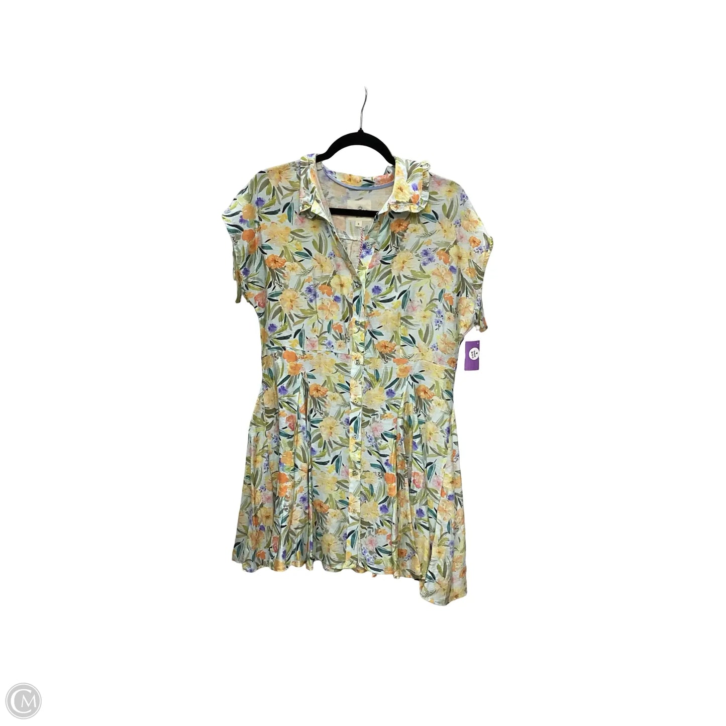 Dress Casual Short By Umgee In Floral Print, Size: S