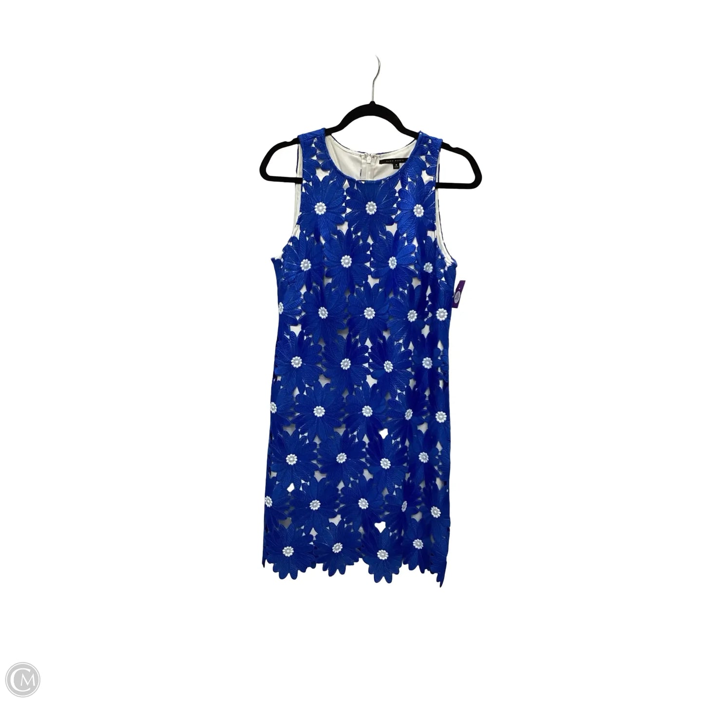 Dress Casual Short By Alex Marie In Blue, Size: 8