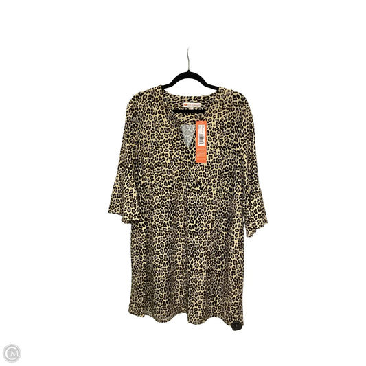 Dress Casual Short By Jude Connally In Animal Print, Size: L