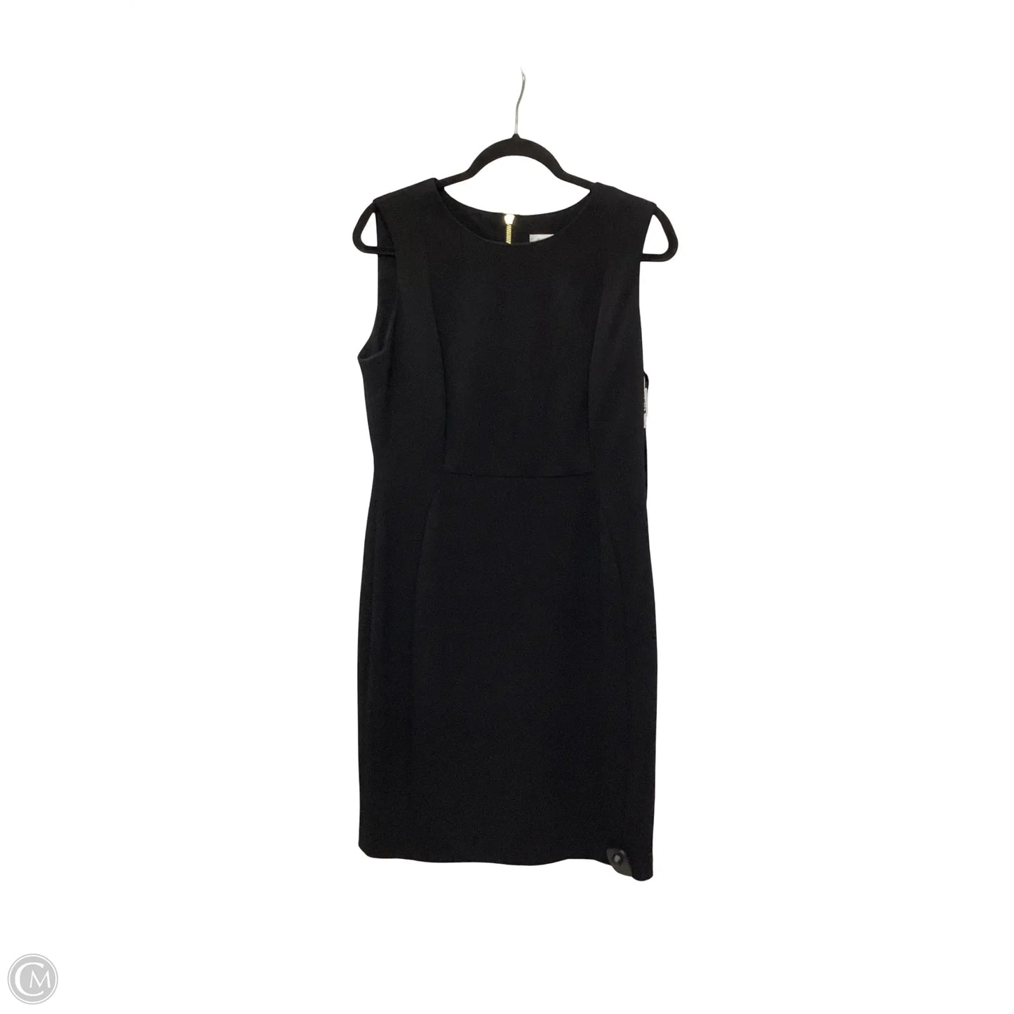 Dress Work By Calvin Klein In Black, Size: L