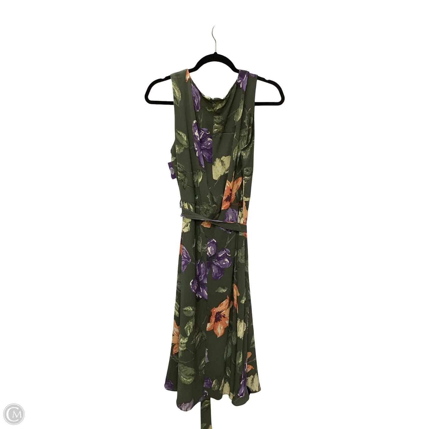 Dress Casual Midi By Lauren By Ralph Lauren In Green, Size: Xl