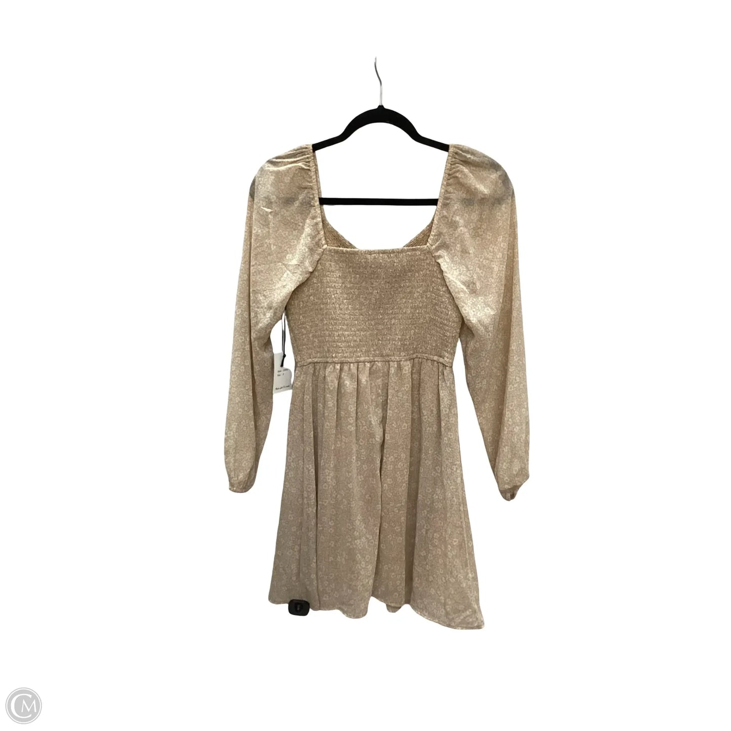 Dress Casual Short By Japna In Tan, Size: S