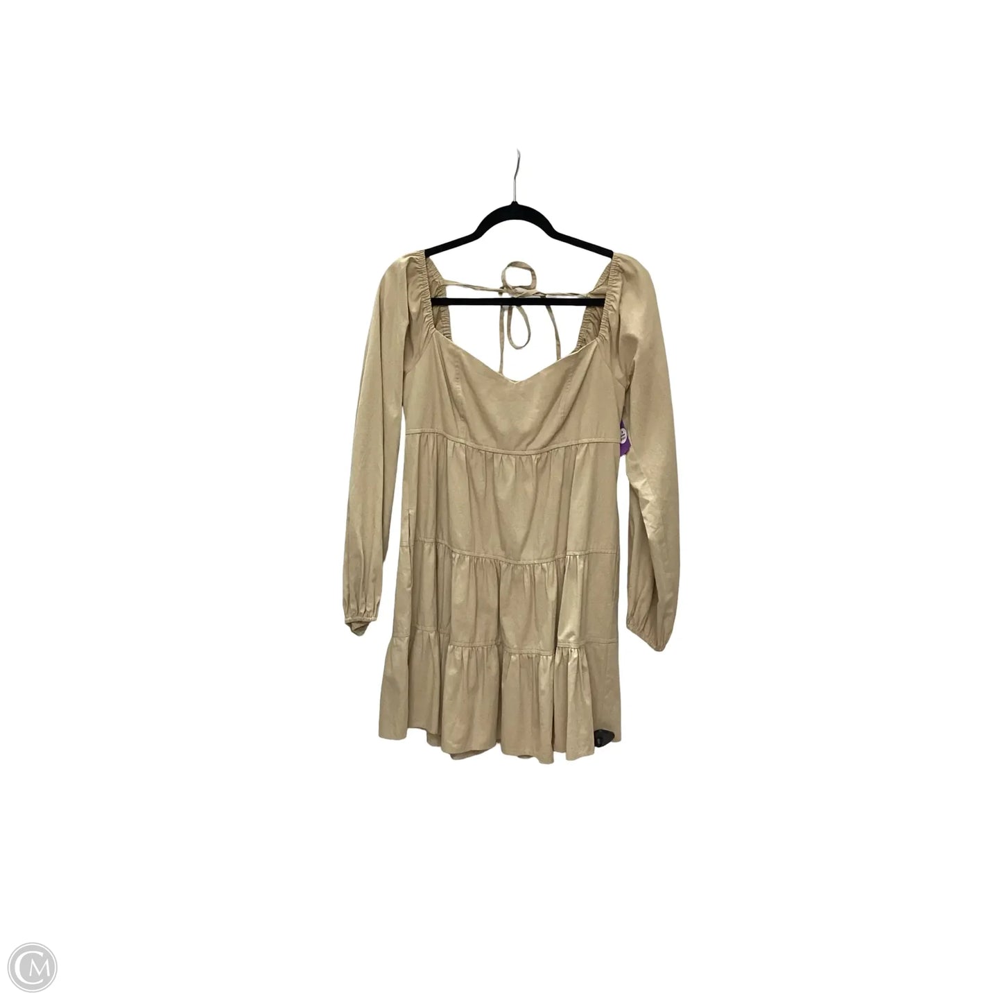 Dress Casual Short By Idem Ditto In Tan, Size: M
