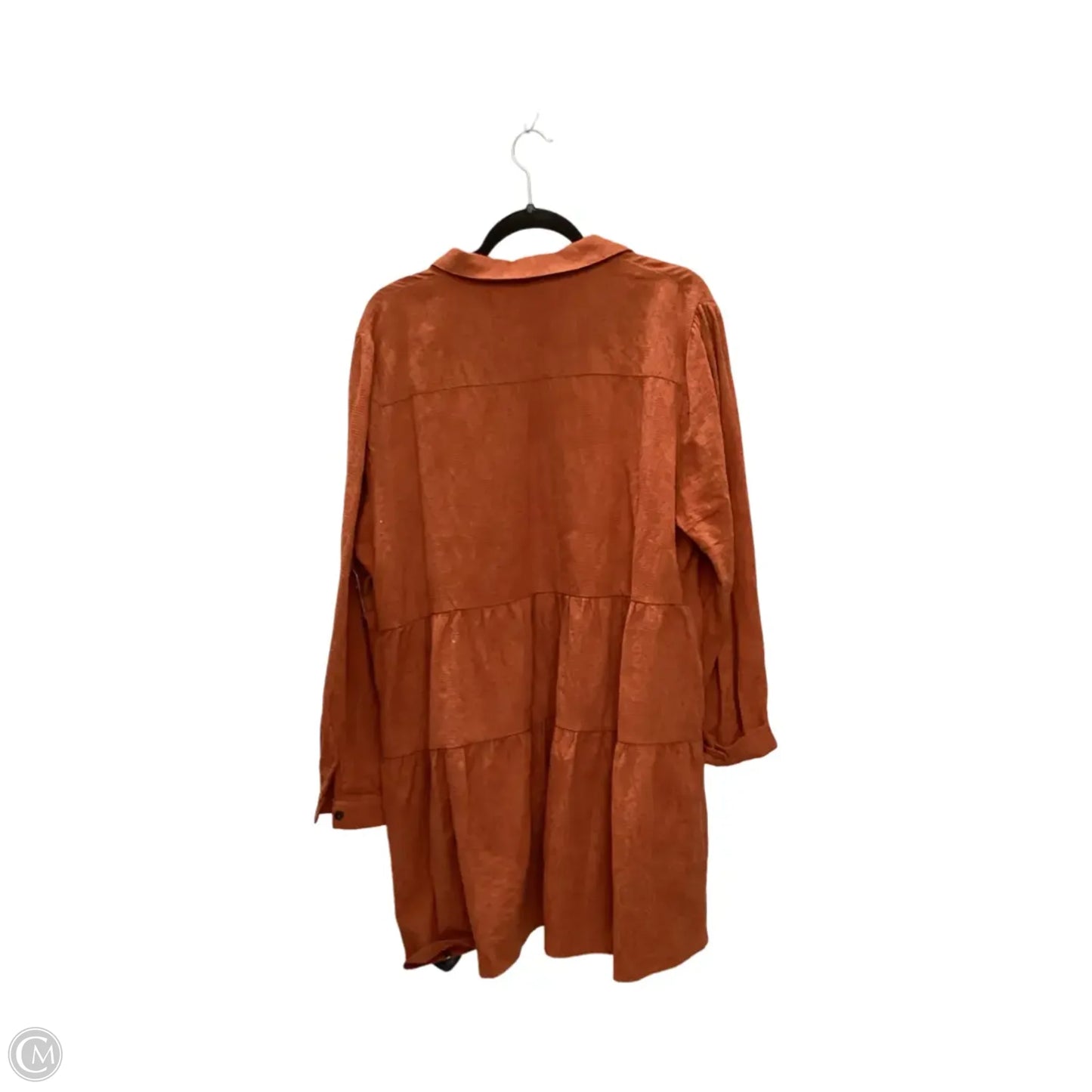 Dress Casual Short By Umgee In Orange, Size: 1x