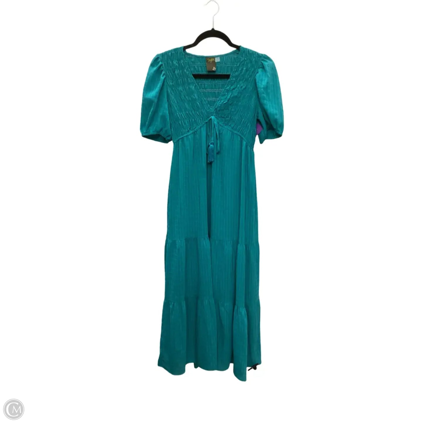 Dress Casual Maxi By Taylor In Teal, Size: Xs