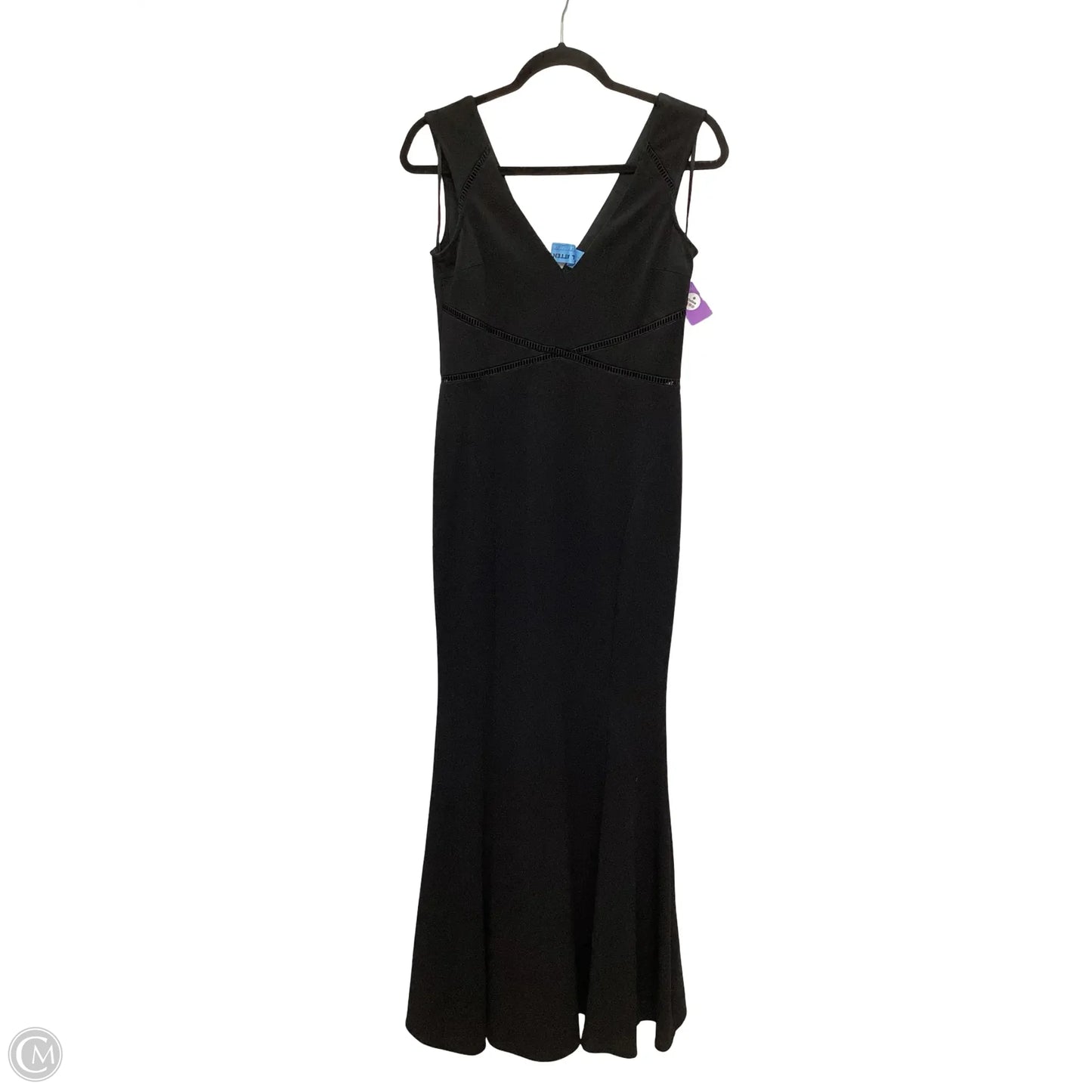 Dress Party Long By Lulus In Black, Size: L