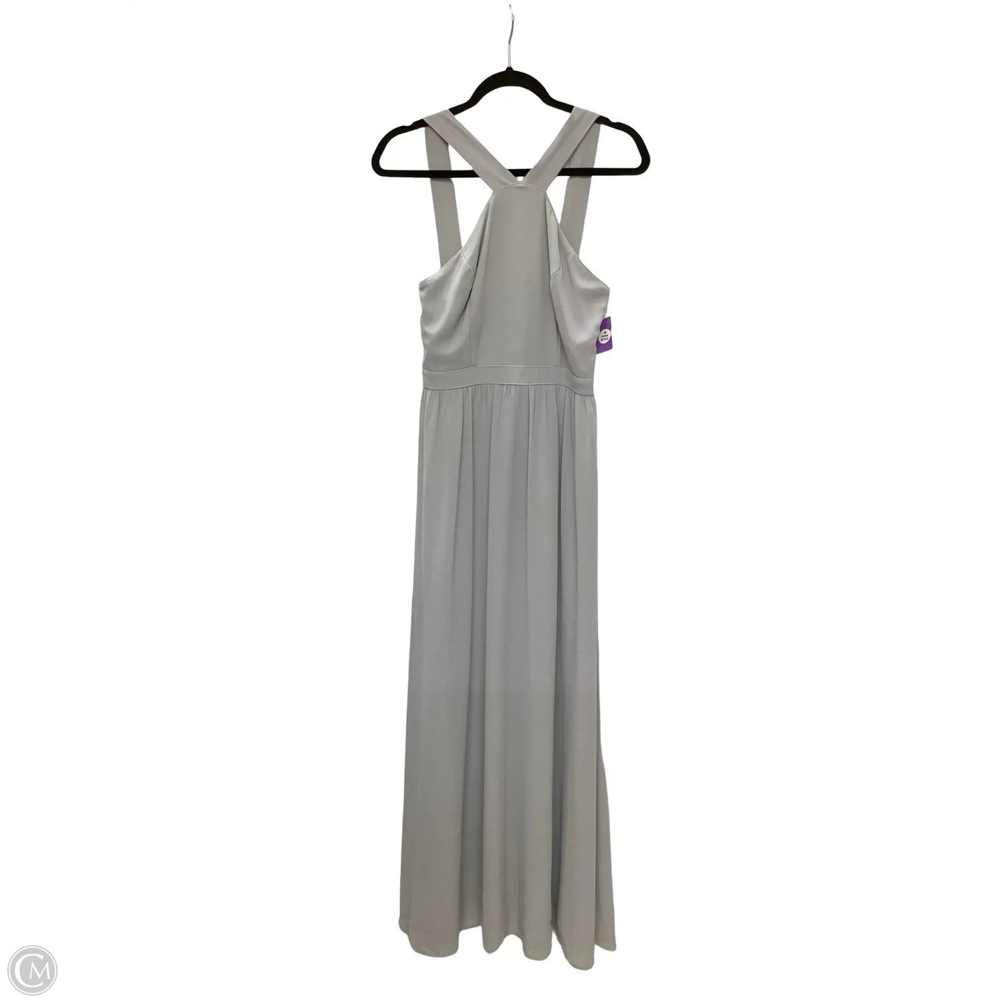 Dress Party Long By Lulus In Grey, Size: M