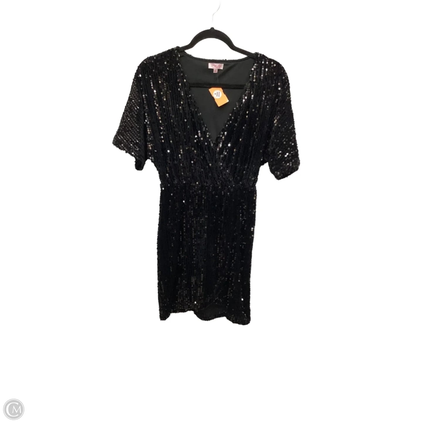 Dress Party Short By Pink Lily In Black, Size: S