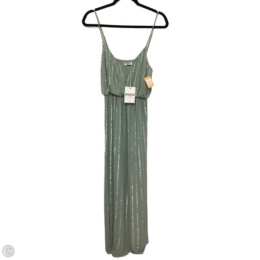 Designer Dress Party Long By Show Me Your Mumu In Green, Size: M