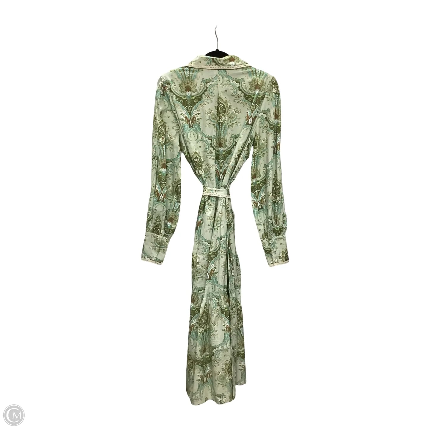 Designer Dress Casual Maxi By Trish Scully In Green, Size: Xl