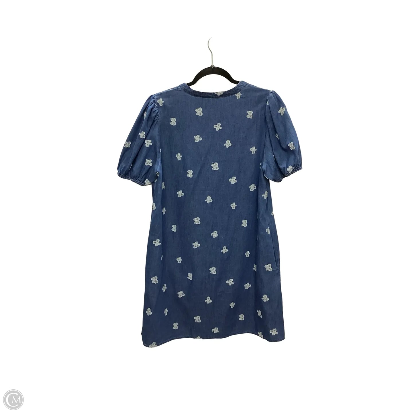 Dress Casual Short By Jodifl In Blue Denim, Size: M