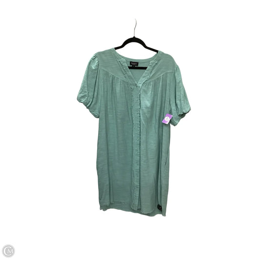 Dress Casual Short By Gigio In Green, Size: M