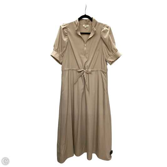 Dress Casual Maxi By Entro In Tan, Size: M