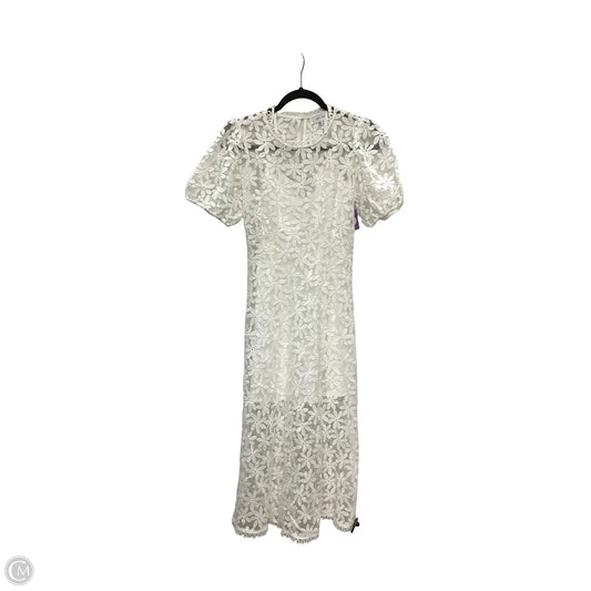 Dress Casual Maxi By Clothes Mentor In White, Size: Xs
