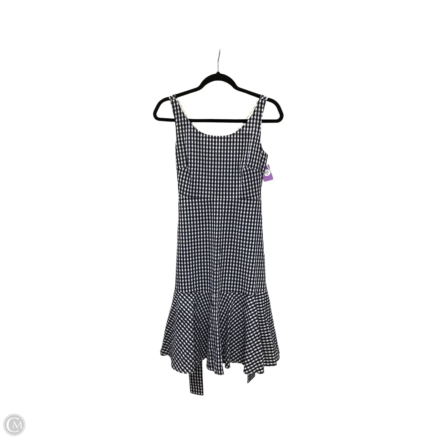 Dress Casual Midi By J. Crew In Blue & White, Size: 2p