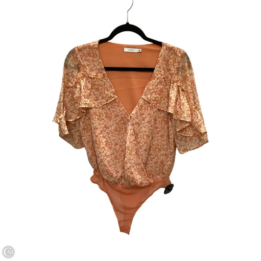 Bodysuit By Lush In Orange, Size: S