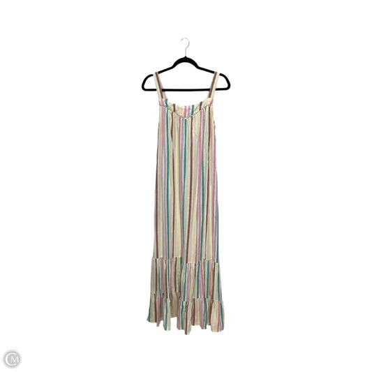 Dress Casual Maxi By Sonoma In Striped Pattern, Size: M