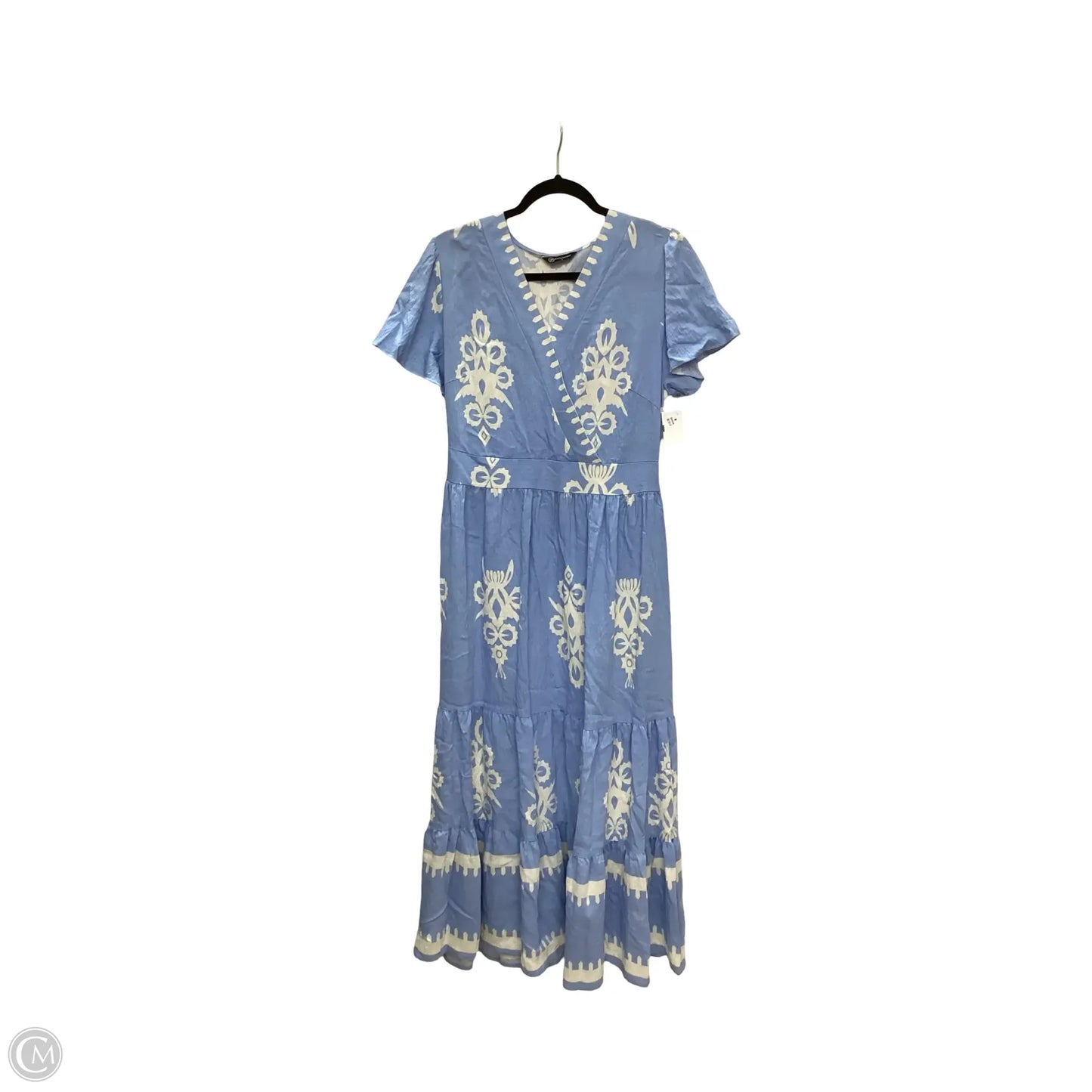 Dress Casual Maxi By Prettygarden In Blue, Size: L