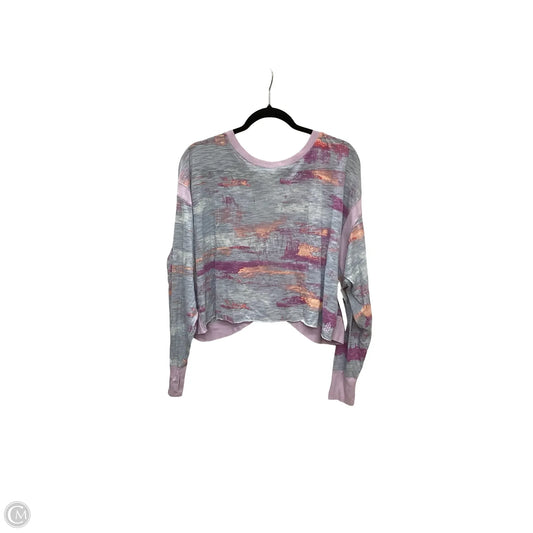 Top Long Sleeve By Free People In Multi-colored, Size: S