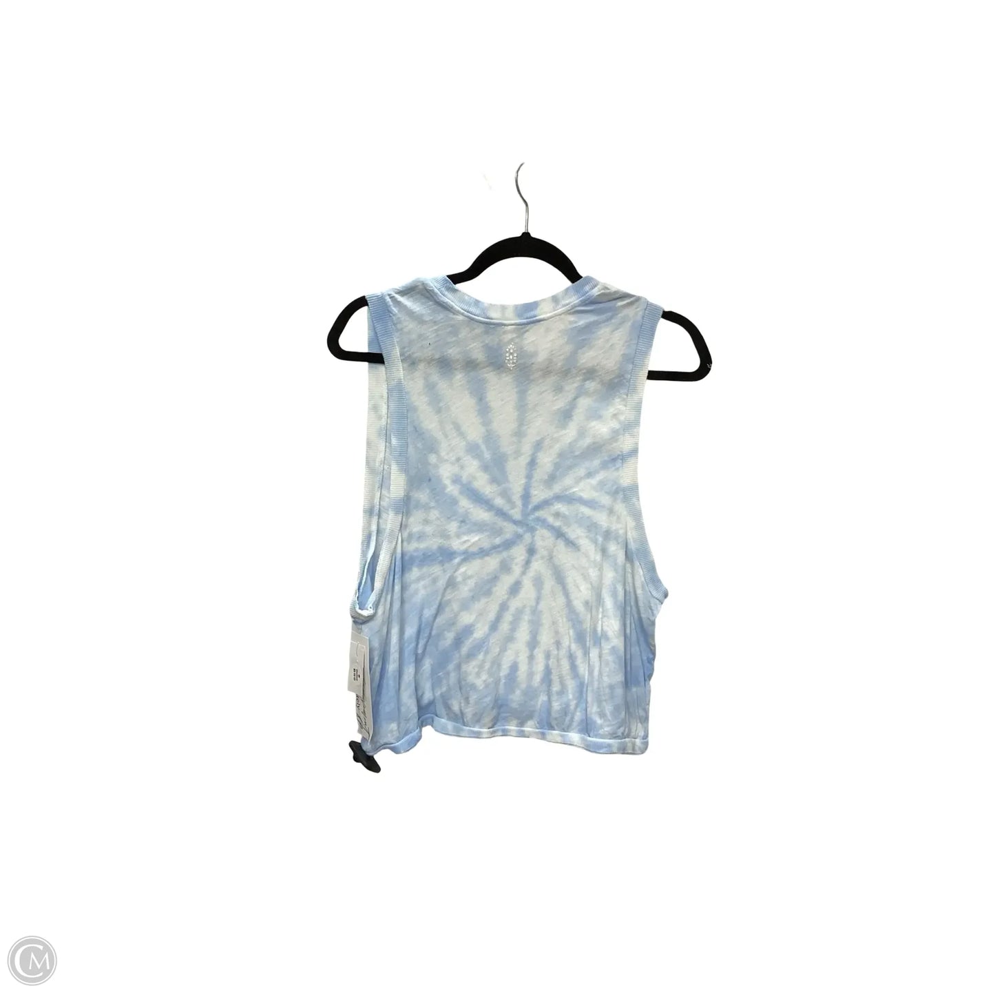 Blouse Sleeveless By Free People In Blue, Size: S