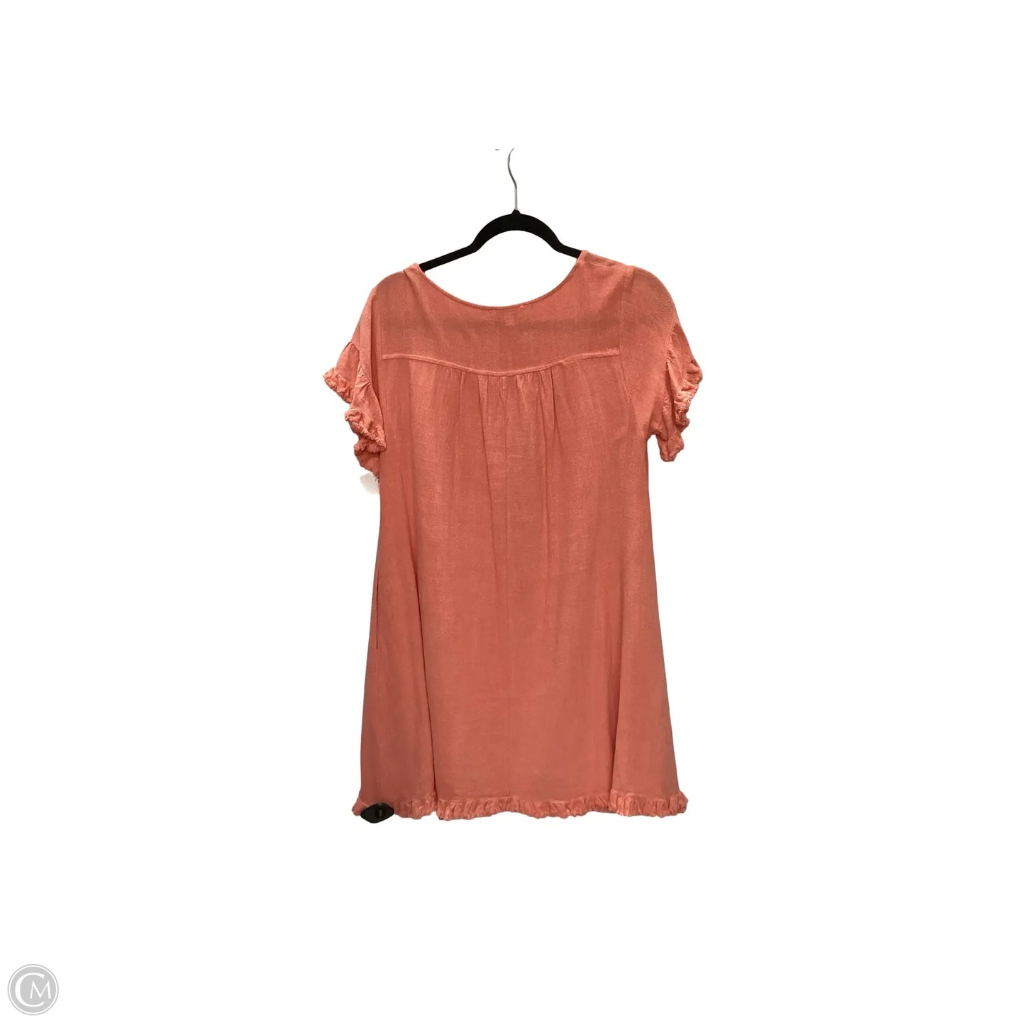 Dress Casual Short By Umgee In Orange, Size: S