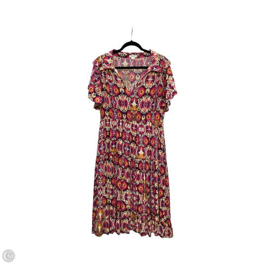 Dress Casual Maxi By Chicsoul In Multi-colored, Size: 1x