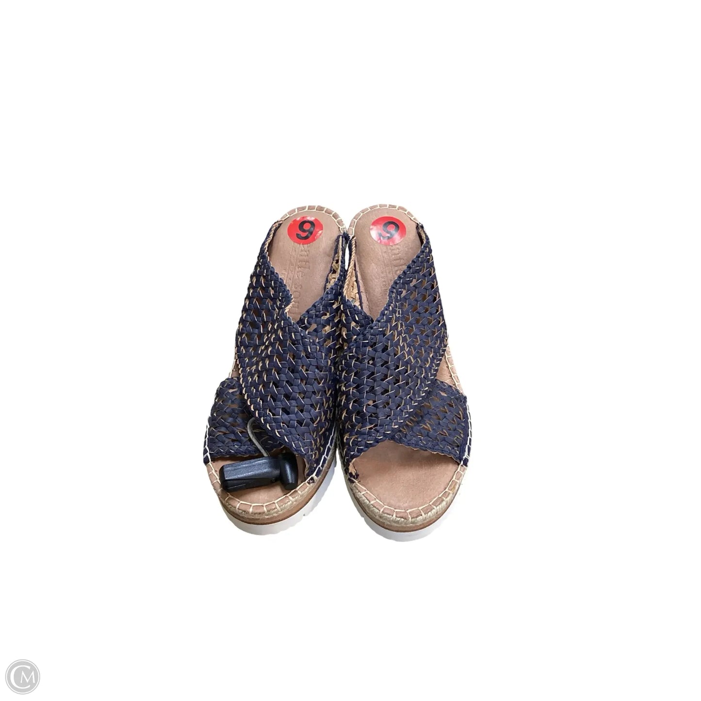 Sandals Heels Wedge By Kenneth Cole In Blue, Size: 6