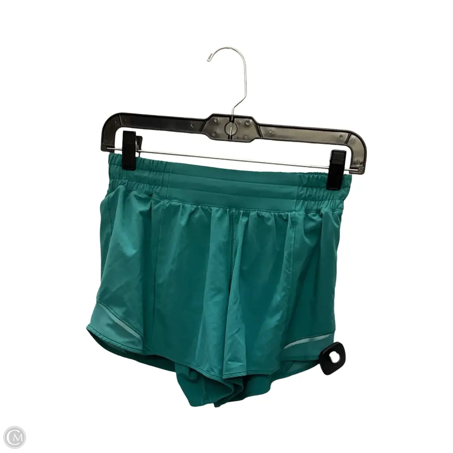 Athletic Shorts By Lululemon In Green, Size: 6