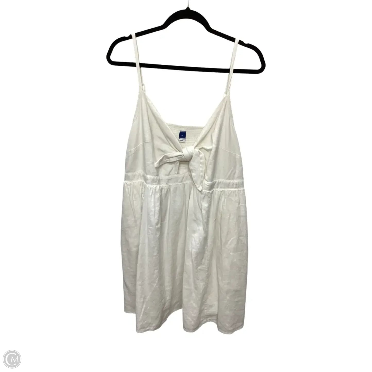 Dress Casual Short By Old Navy In Cream, Size: 2x