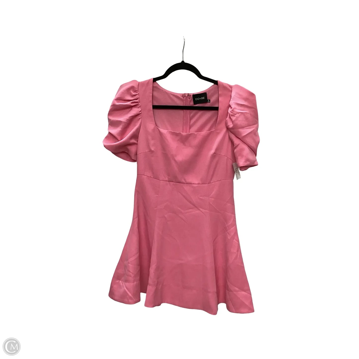 Dress Casual Short By Do + Be In Pink, Size: M