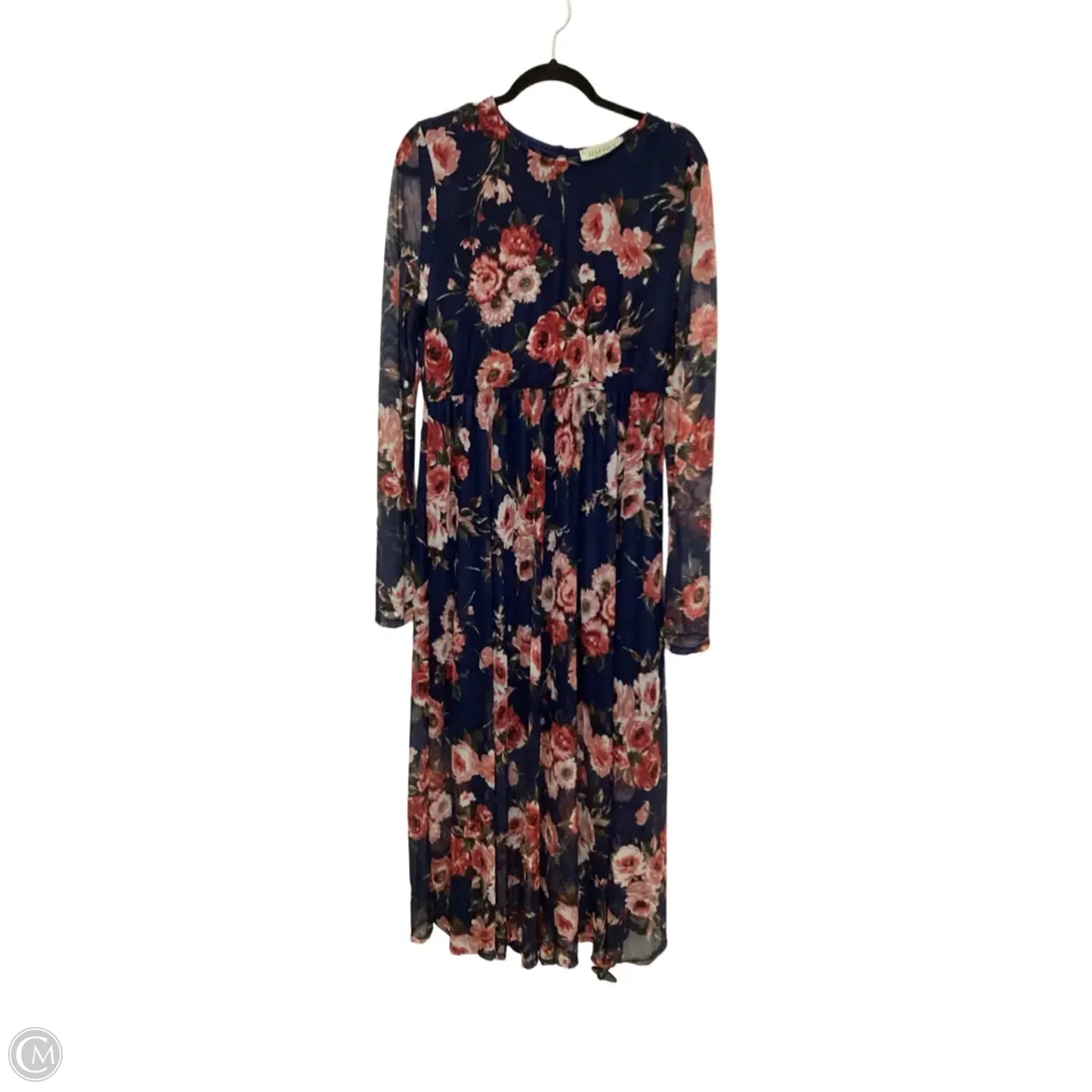 Dress Casual Maxi By Haptics In Navy, Size: 1x